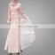 New Arrival Islamic Clothing Wholesale Long Sleeve Cosy Chiffon Party Dress Muslim Fashion Turkey Women Dress