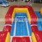 QIQI double used inflatable water slide with pool