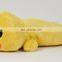 2016 Promotion Custom Cute Animal Shaped Pencil Case With Zip Fashion Cartoon Yellow Duck Plush Pencil Bag