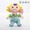 Customized baby embroidered plush doll design