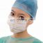 Disposable medical non-woven face mask 3-ply with earloop