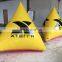 Water event Race Markers triangle pyramid shape inflatable buoy