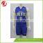 polyester mesh sublimation printing latest design basketball jersey