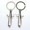 No Minumum Custom Hot Selling High Quality 3D Car Metal Airplane Keychain Maker