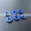 Cheap price candy color 2 holes resin buttons