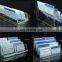 Clear Acrylic countertop office desktop business card holder With 1/2/3/4/5/6 pockets