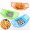 1Pcs Practical Multi-purpose Potato Cutting Machine French Fry Fries Vegetable Fruit Slicer Kitchen Tools Random Color