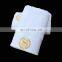Wholesale luxury embroider white 100% organic cotton Star Hotel Soft absorbent bath Towel Set 3pieces for bathroom