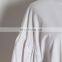 TWOTWINSTYLE Patchwork Appliques Dress Female Stand Collar Puff Three Quarter Sleeve Loose Ruched