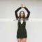 LAITE D2175  autumn&winter fashion bodycon backless women casual dresses sexy halter dresses for women