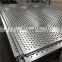 Standard thickness round hole galvanized steel metal perforated sheet for security