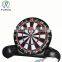 Professional Inflatable Sticky Dart Board Games , Soccer Ball Dart Board For Kids