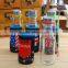 Soda bottle cloth with glasses Flag transparent glass cup 430 ml glass cup department