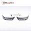G CLASS W463 G500 4*4 square B style carbon finber front lip with led lights for G class w463 G500 4*4 carbon bumper spoiler