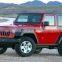 ABS black fender flares for Wrangler TJ