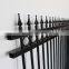 Best quality solid black cheap victorian fence, wrought iron fence panels for sale