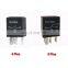 12VDC 30A Violet Car Relay 640W 10-55Hz Waterproof Air Conditioning High Beam Near Light Relay HV6-1H-DC12V 4 Pins/5 Pins