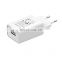 US 5 volt 1 amp 1000ma Type C Simple Travel Switching Phone Power Changer 5V 1A Power Supply Adapter