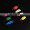 Hot Sale Mixed Colorful Paint Spoons Lure With Hook Isca Loffel Koder Pesca Fishing Lures