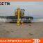 Amphibious excavator with Side pontoons+spuds suitable for 5m water max 13m arm