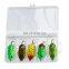 factory price  rubber wokotip soft plastic frog fishing lure set Crankbaits Baits sets