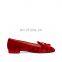 Flat pumps office shoes and other women red pump moccasin shoes front lace design sandals