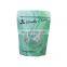 Laminated clear plastic raw material Custom printed high quality plastic stand up pouch bag wholesale for organic food
