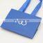 blue shopping gift paper bag in packaging bags