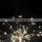 Firework Fairy String Lights, Battery Powered Waterproof Dimmable Fairy Decorative Light with Remote Control, 120 LED Starburst