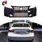 CH Custom Perfect Fitment Front Rear Bumper Mudguard Led Turn Signal Facelift Bodykit For LEXUS IS250 2009-2012