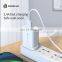 Sikenai USB wall charger 2.4A portable travel white adapter with micro cable