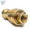 Factory direct supply no leak 1/2 inch brass material  ISO 7241-B KZD Hydraulic quick coupling for tractor