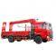 Best seller Top 10 brand HW truck mounted crane with cargo body with best quality spare parts