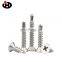 Cross Recessed Countersunk Big Head Self-Drilling Tapping Tek Screws
