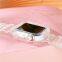 Transparent Tpu Resin Smart Watch Strap for Apple for IWatch Band 44 38 40 mm for Apple Clear Silicone Rubber Smart Watch Strap