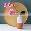 2021 New Wood Grain Style Ceramic Porcelain Wooden Flower Vases For Home Decor