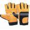 Custom logo Weight Lifting Gym Cycling Body Building Exercise Fitness Gloves with Leather Padded Weightlifting gloves