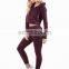 New fashion 2022 long sleeve short sexy crop top loose pullover women cropped hoodie sweatshirt track suits