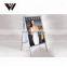 Advertising Cardboard Metal Display Stand On Floor