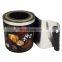 Automatic sachet packaging roll film food grade plastic laminated aluminum foil film white coffee bags custom printed rolls