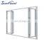 Superhouse Australian standard as2047 aluminum bi fold doors with cheap price