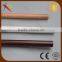 Metal material wooden color window curtain pipes/poles/rods