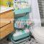 Factory price high quality Living Room Small Things Food Snack PP plastic household storage basket with handle
