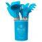 Silicone Cooking Utensil Set 12 Pieces Silicone Kitchen Utensil Wooden Handles Kitchen Spatula Sets with Holder