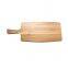 Custom/Wholesale Acacia Wood Cheese Cutting Board with Handle and String Hanging Up