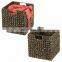 Best Price Water Hyacinth Natural Woven Storage Cube Baskets Pack of 2 vietnam cheap wholesale