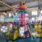 Funfair bike ride carnival self control equipment for kids rotary self control bee bicycle ride park family games