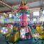 Funfair bike ride carnival self control equipment for kids rotary self control bee bicycle ride park family games