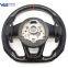For Audi A4 B9 S4 RS4 Carbon Fiber Steering Wheel Red Line With Paddle Assembly Accessories