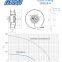 250-90 220V AC Backward Centrifugal Fan External Rotor Motor Centrifugal Fan